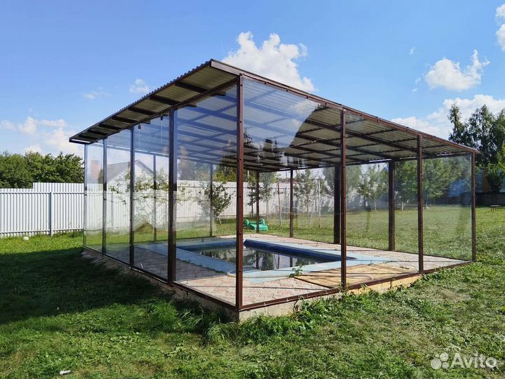 Мягкие окна пвх для беседок и террас