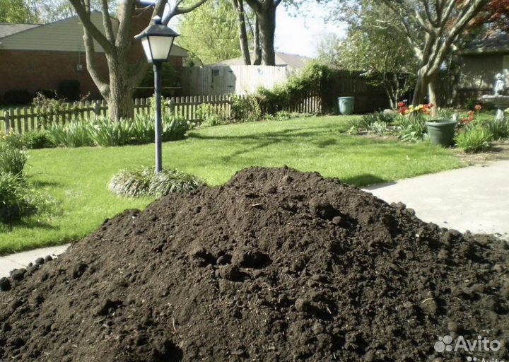 Плодородная земля, газонный грунт