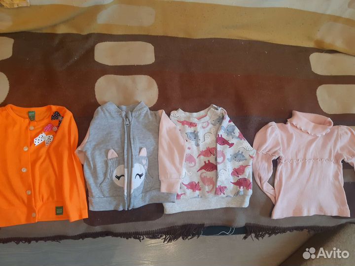 Вещи пакетом для девочки 74-80