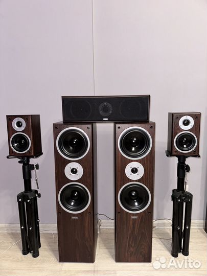 Ресивер yamaha RX-V365 + акустика Sound Pso SP-2S