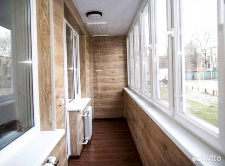 Остекление балконов и лоджий