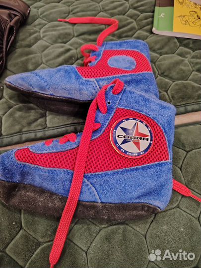 Ботинки для занятия самбо для мальчика