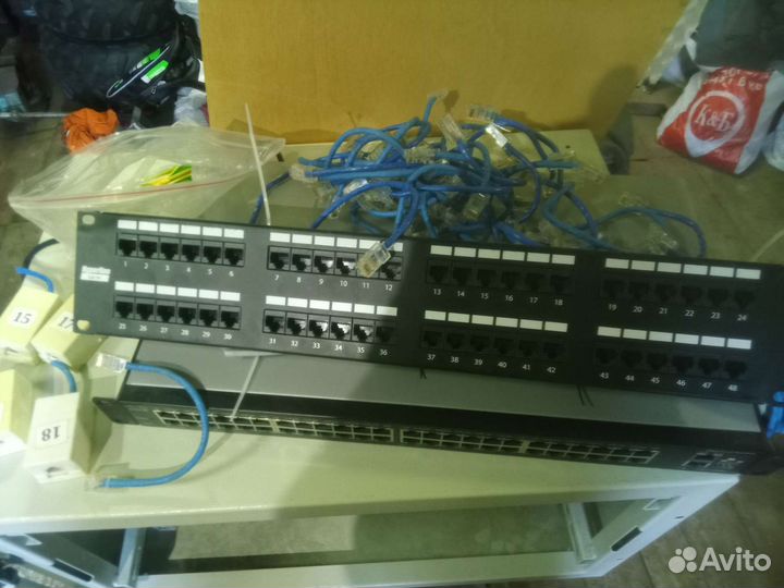 Шкаф настенный коммутационный