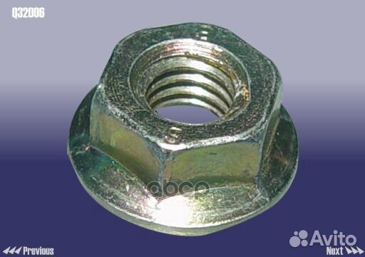 Гайка фланцевая Q32006 Q32006 chery