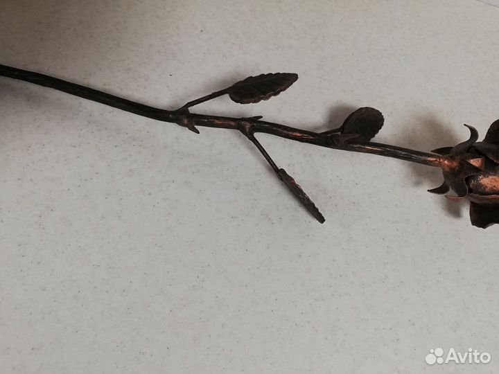 Кованная роза Железный цветок Красота