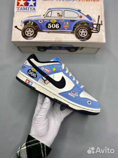 Кроссовки кеды Nike SB Dunk Racing Buggy Sand Scor