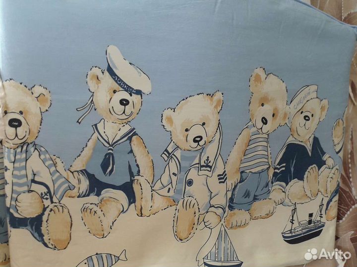 Бортики в кроватку