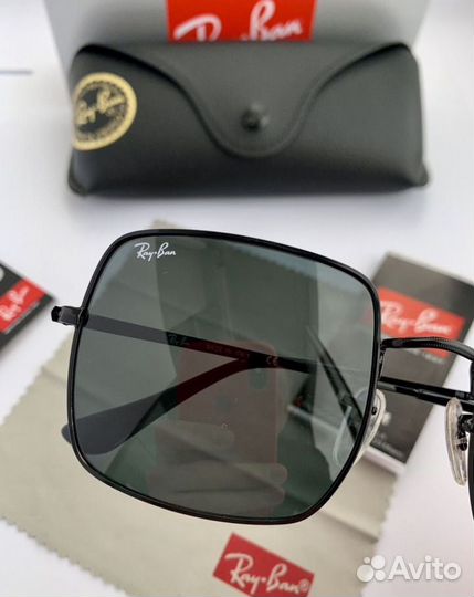 Очки Ray ban square черные