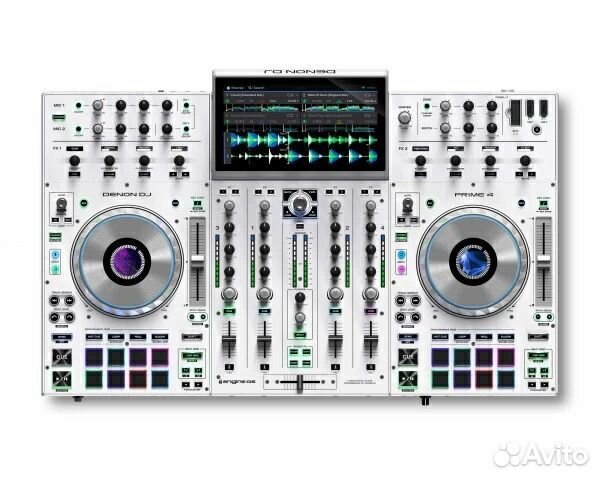 Denon DJ prime 4 plus white в наличии