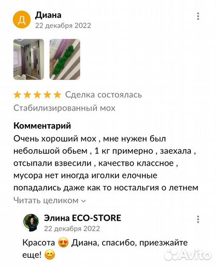 Панно из мха на подарок