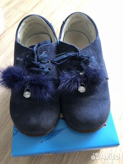 Туфли (ботинки) для девочки размер 28