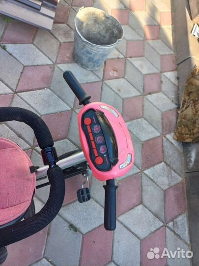 Детский велосипед с ручкой бу