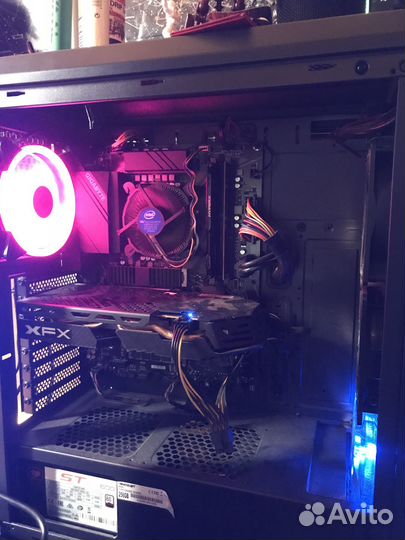 Игровой пк i3+rx580