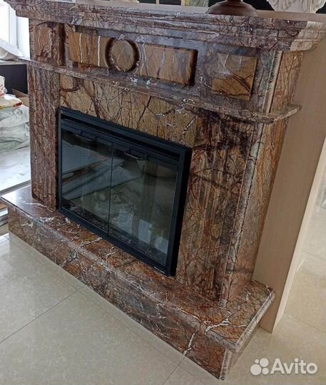 Готовые каминные порталы