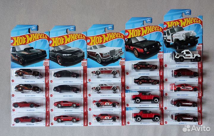 Hot Wheels Red Edition