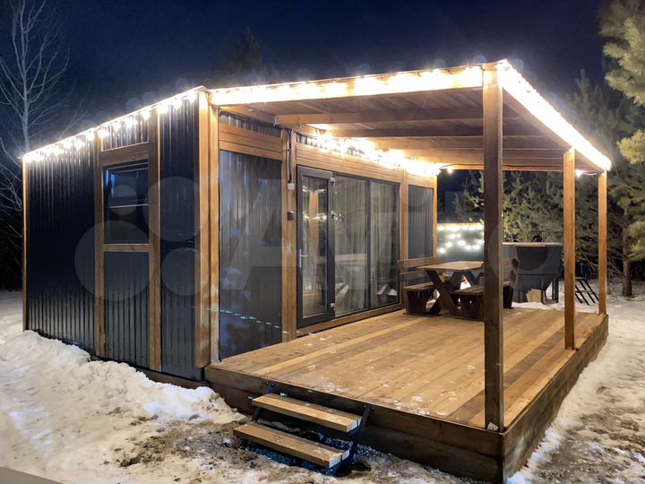 Дом 25 м² на участке 10 сот.