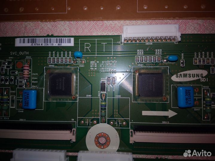 Платы от плазменного тв samsung