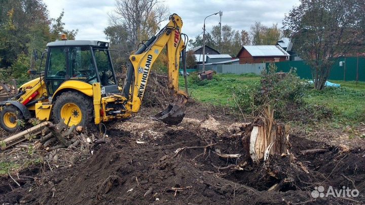 Расчистка участка