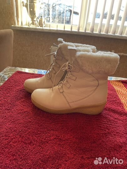 Ботинки зимние натуральная кожа 37