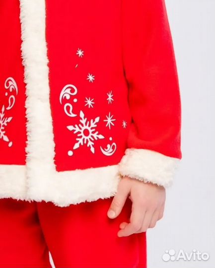 Костюм деда мороза 110 116