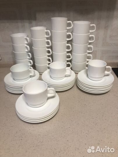 Чашка чайная с блюдцем Bormioli Rocco Испания