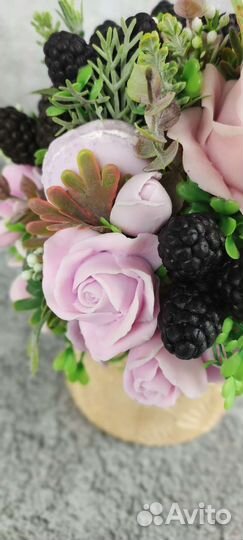 Букет из мыла