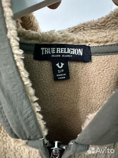 True religion зип худи (плюшевая)