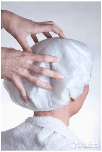 Шапочка для мытья волос без воды (для леж.больных)