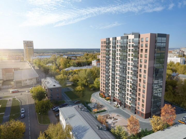 2-к. квартира, 41,4 м², 11/16 эт.