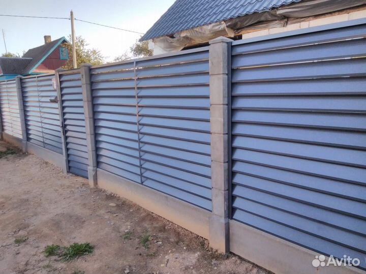 Производство модульного забора