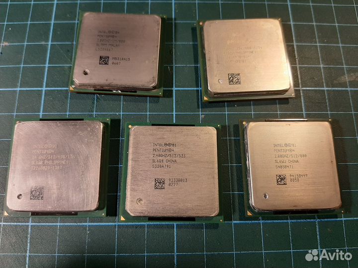 Процессоры Intel Pentium 4 (socket 478, разные)