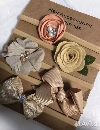 Повязка на голову для девочки