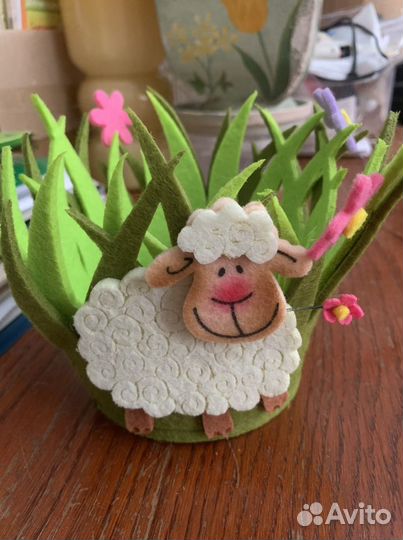 Корзинка из фетра