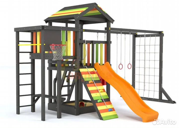 Детская площадка Савушка Мастер 4 (orange)