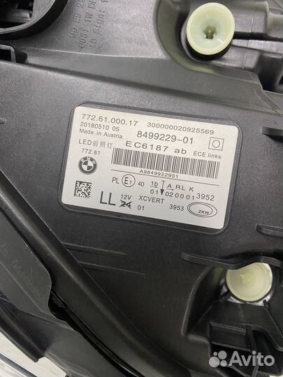 Фара левая BMW 7 series G11 G12 2019-н.в. laser