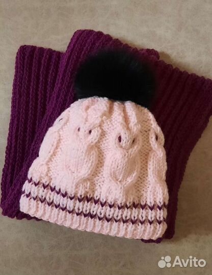 Шапка и шарф-хомут