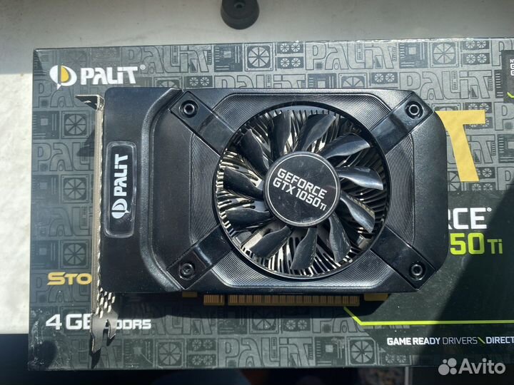 Видеокарта Palit GeForce GTX 1050ti
