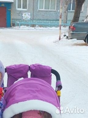 Санки коляска ника