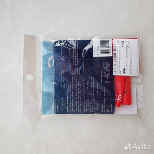 Детская шапочка для плавания р. 52-54