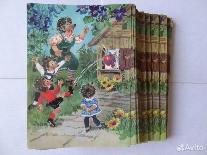 Открытки для скрапбукинга или иных поделок 1000 шт