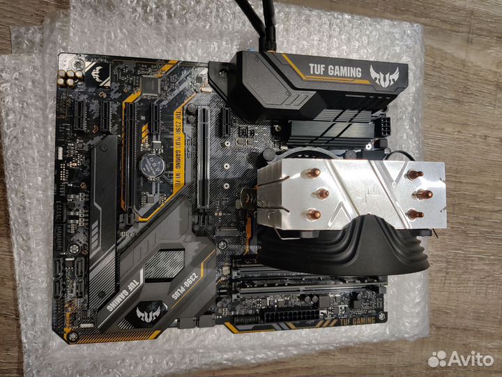 Материнская плата, процессор, кулер, опер. память