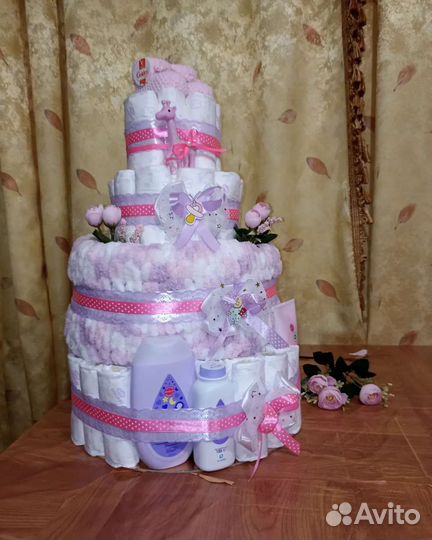 Торт из памперсов