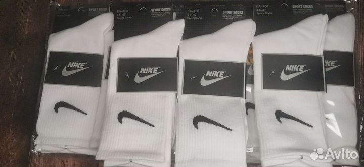 Носки nike высокие