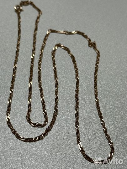 Цепь золотая женская