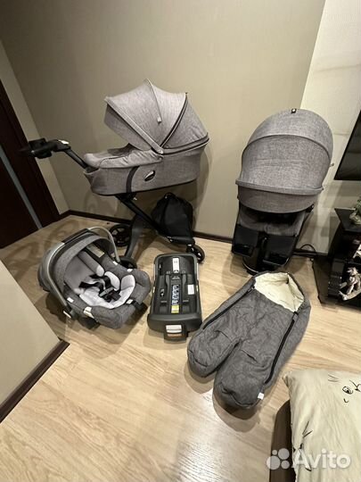 Stokke xplory v6 4 в 1 с базой isofix