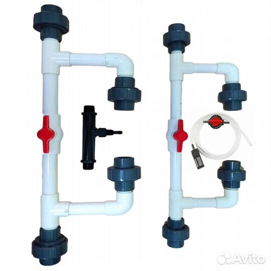 Инжектор вентури с обвязкой