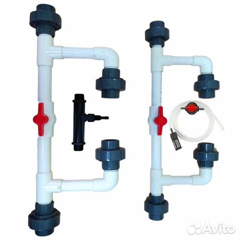Инжектор вентури с обвязкой