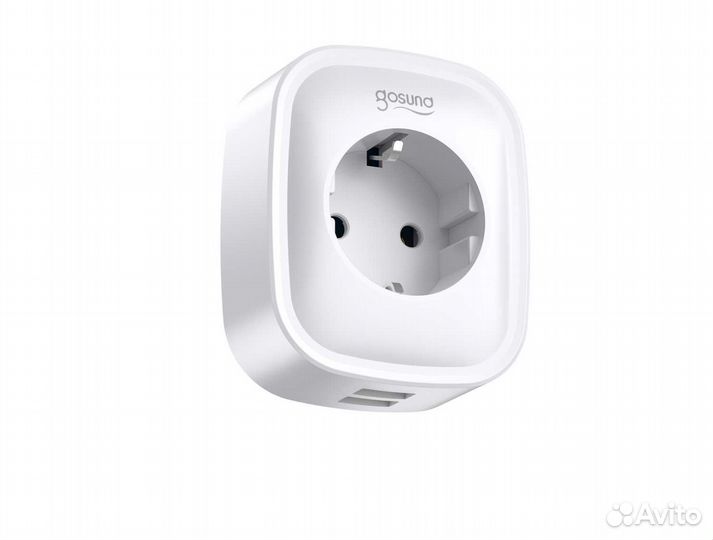 Умная розетка Gosund SMART plug 2 USB outlet (tot