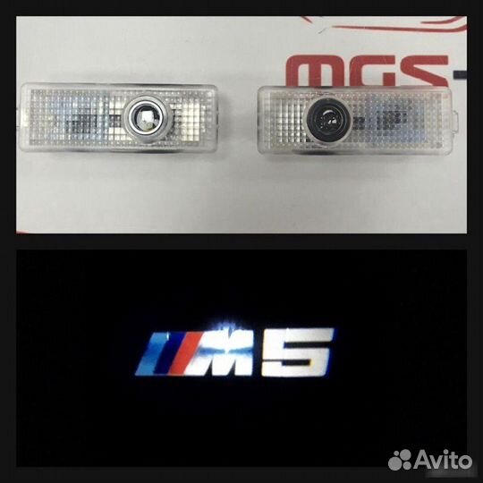 Проекция BMW M5 в штатное место