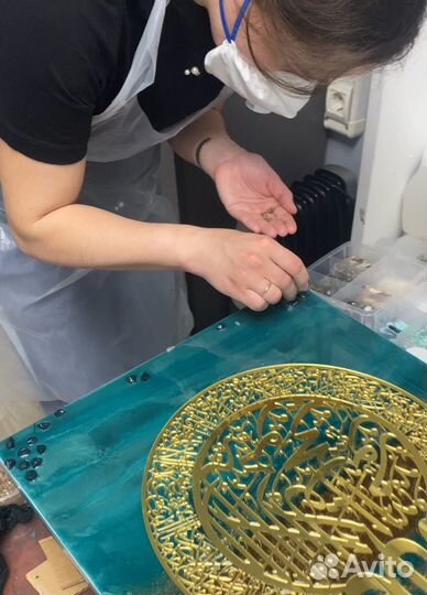 Подарочный сертификат по эпоксидной смоле